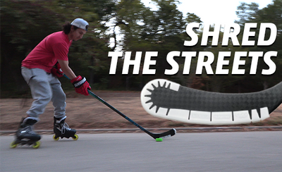 Shred the Streets in Inline Skates with Hockey Wraparound
