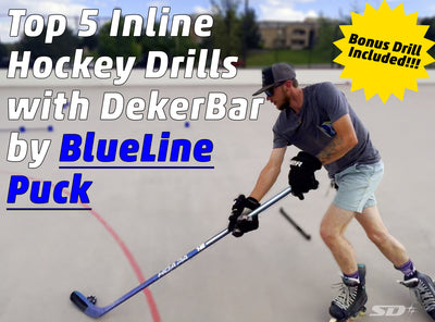 Top 5 In-line Hockey Drills with DekerBar by BlueLine Puck