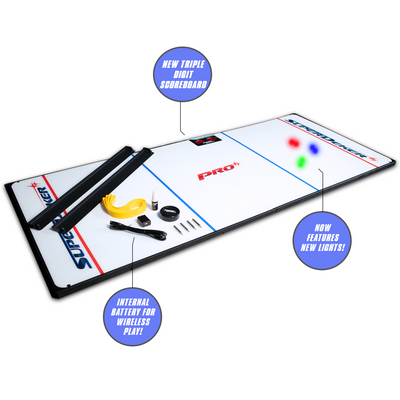 Train fast hands hockey with the SuperDekerPRO! This Advanced Hockey Stick Handling Trainer uses lights and sensors to improve your hockey hands!