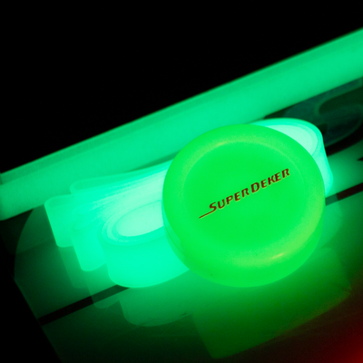 Glow Hockey is the best way to learn to keep your head up while puck handling! Train SuperDeker all night long with light up hockey bands. Shop on SuperDeker.com