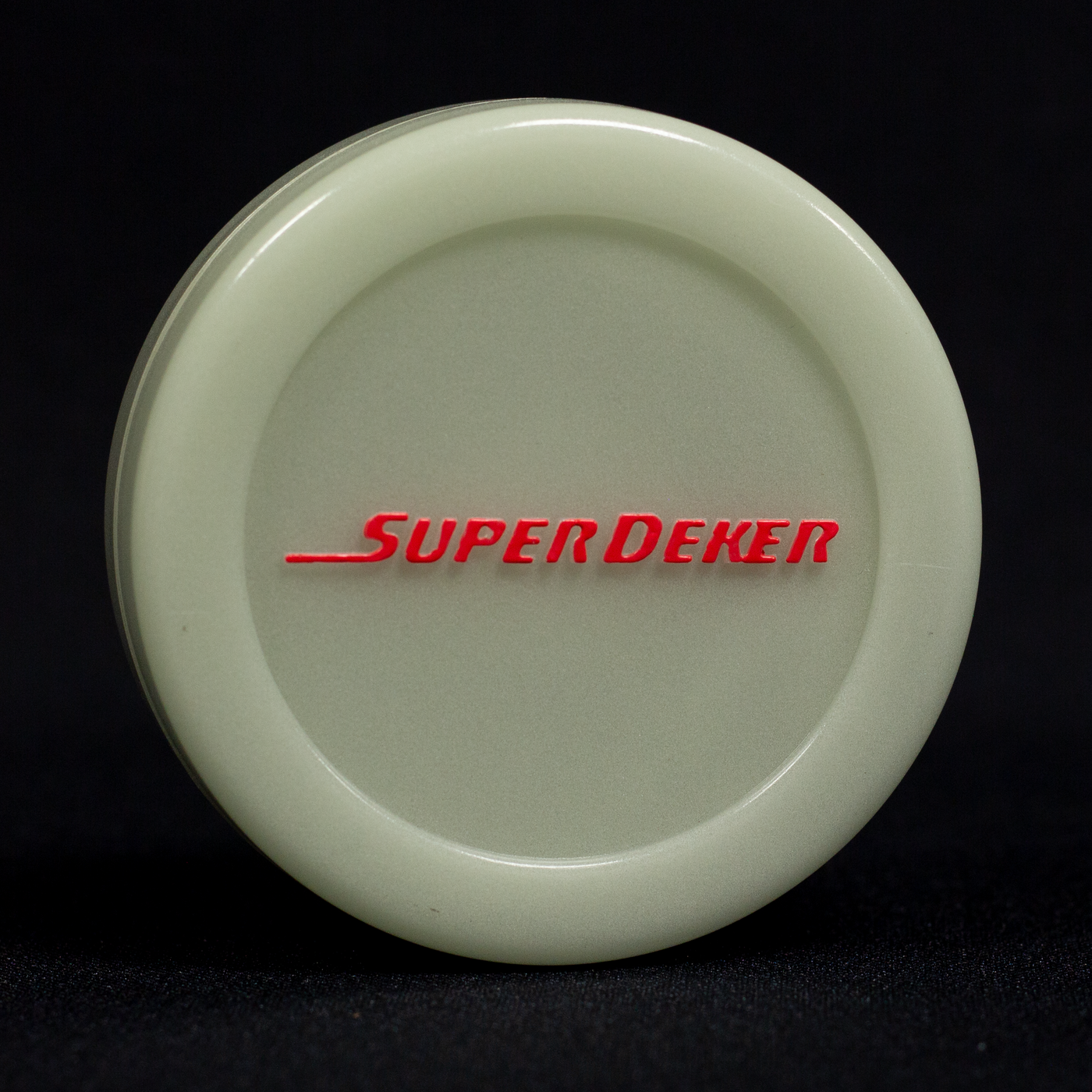 SuperDeker Glow Hockey Pucks for Off Ice Stickhandling Drills is the same weight of a regulation puck, making them the perfect stickhandling accessories for fun fast-hands training. 