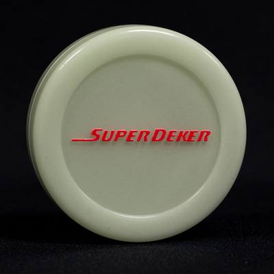 SuperDeker Glow Hockey Pucks for Off Ice Stickhandling Drills is the same weight of a regulation puck, making them the perfect stickhandling accessories for fun fast-hands training. 