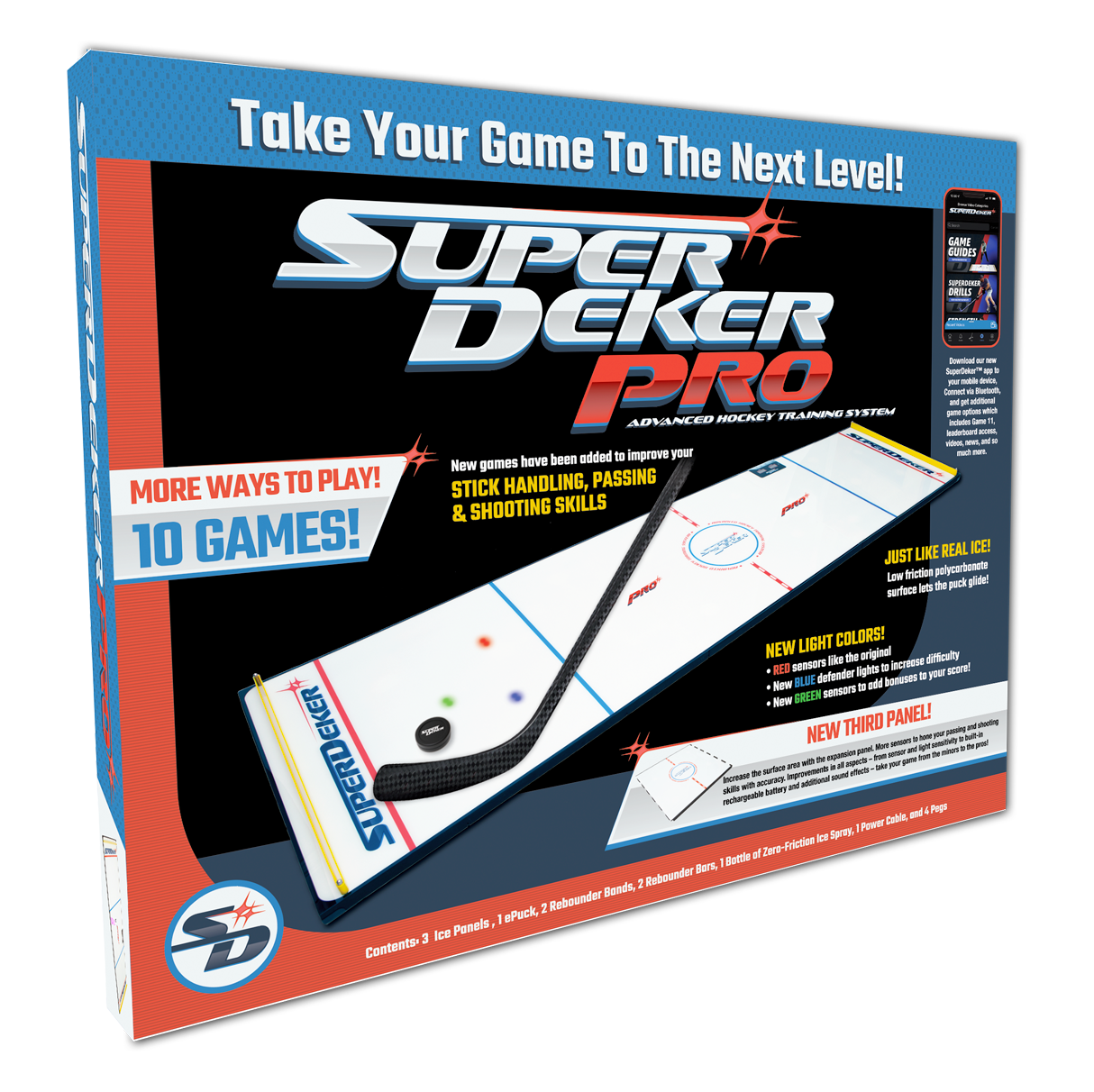 The SuperDekerPRO Hockey Stick Handling Trainer is the perfect hockey Christmas present for kids and adults! 